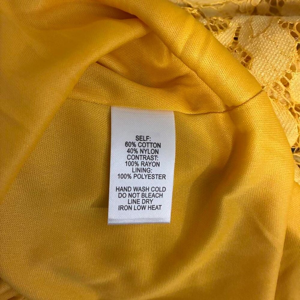 Lulus Women's Yellow Dress - Picture 4 of 4
